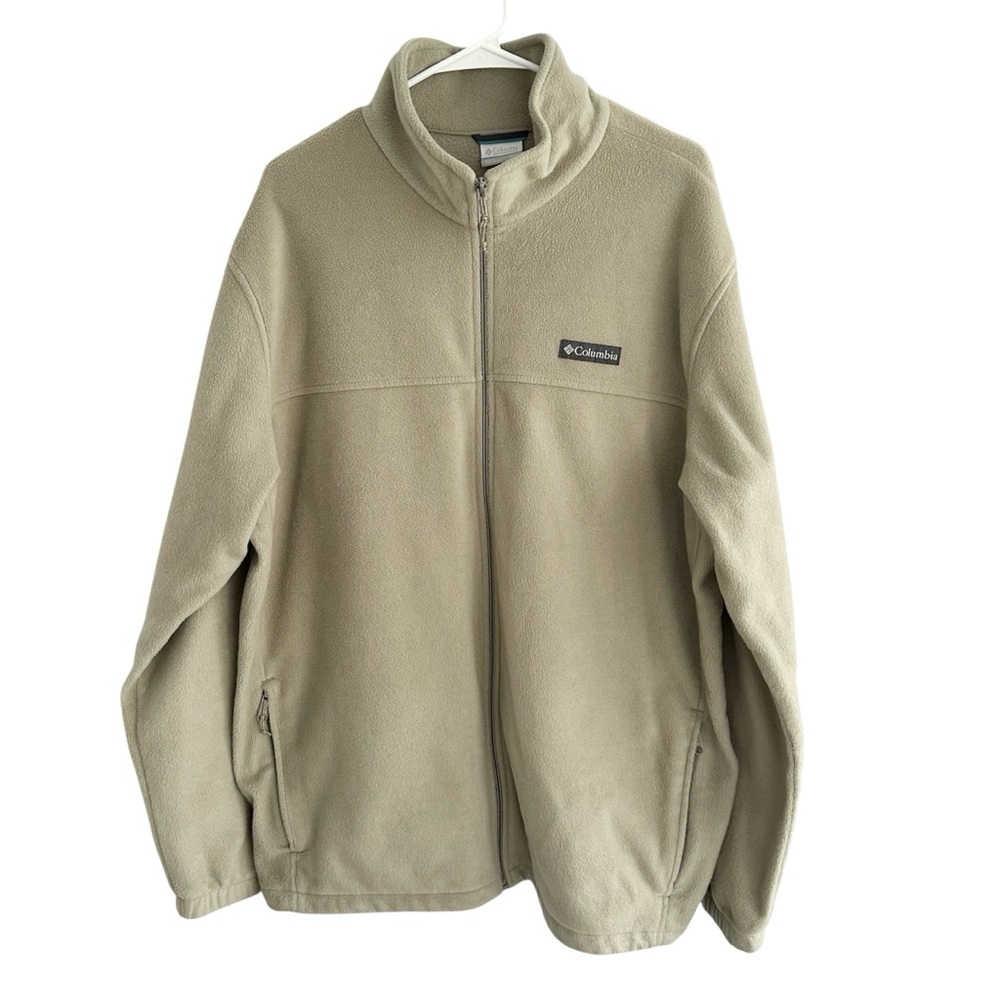 Columbia Steen’s Mountain 2.0 Full Zip Fleece Jacket Safari Color Size 2XT